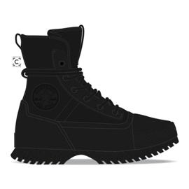 Boty Converse Chuck Taylor All Star Lugged 2.0 Counter Climate W A00909C černý