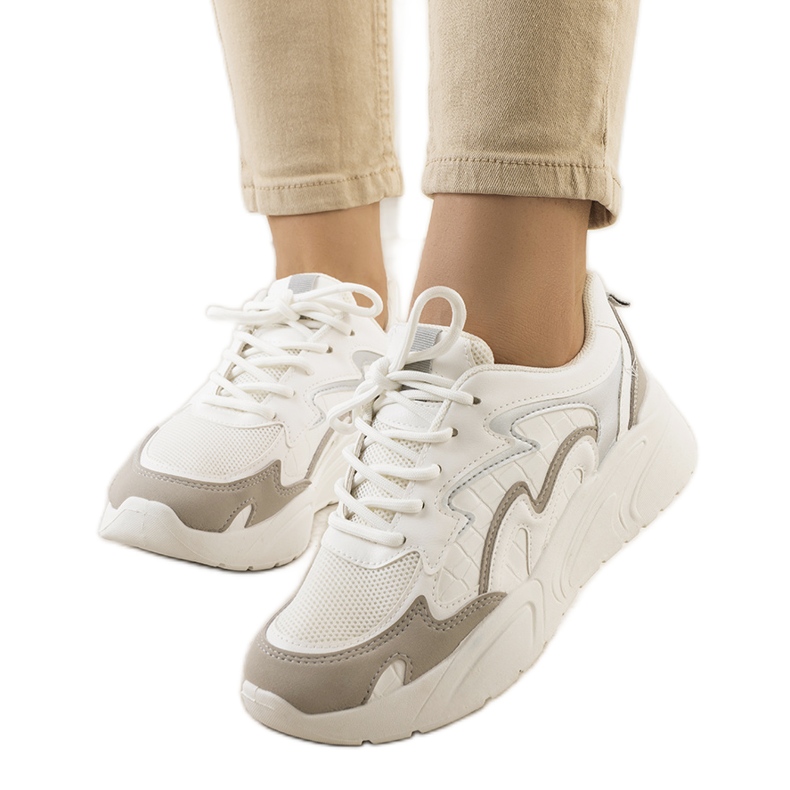 Brito bílé tenisky bílý