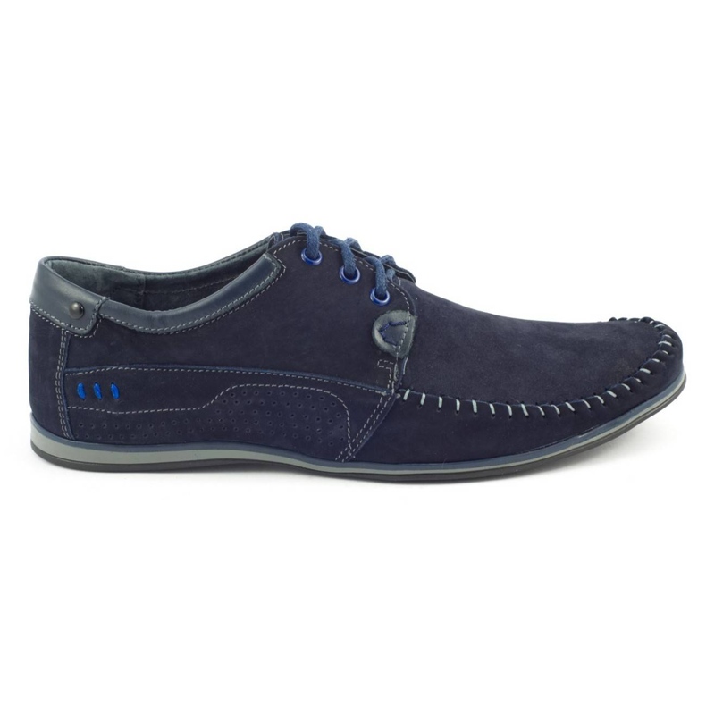 KOMODO Boty Pánské mokasíny 875 navy blue modrý KOMODO Boty Pánské mokasíny 875 navy blue modrý
