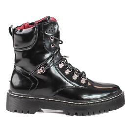 Shelovet dámské dělnice se šněrováním černý