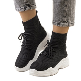 Černé ponožky značky Dowden černý