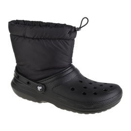 Crocs Klasická podšívka Neo Puff Boot 206630-060 černý