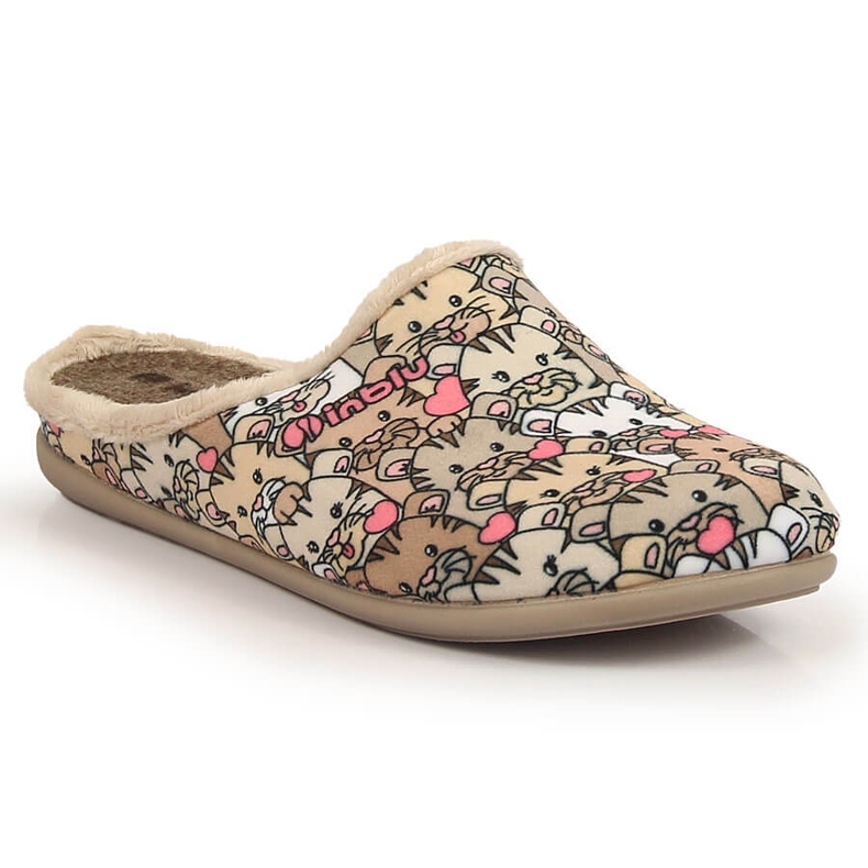 Dámské pantofle s vyjímatelnou vsadkou multicolor Inblu vícebarevný