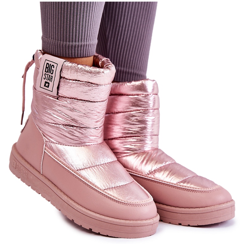 Dámské sněhule Big Star II274119 Růžové růžový