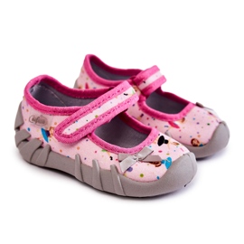 BEFADO S.A. Pantofle baletky Befado Balletnica 109P248 Růžové růžový BEFADO S.A. Pantofle baletky Befado Balletnica 109P248 Růžové růžový