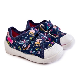 BEFADO S.A. Dětské tenisky Superbohater Befado 907P149 Navy námořnická modř