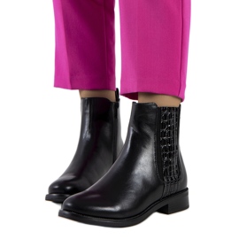 Černé boty Rotherham černý