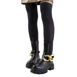 Černé boty Croydon černý