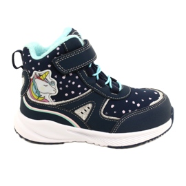 American Club SOFTSHELL nepromokavá sportovní bota s membránou RL93/22 Navy Blue Blue modrý