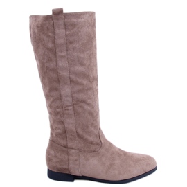 PA1 Flatty Khaki ploché boty béžový