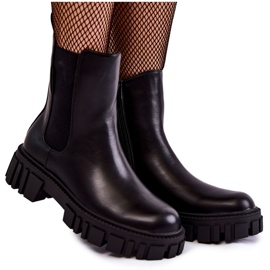 Boty Workery Cross Jeans KK2R4069C Black černý