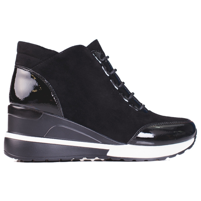 W. Potocki Dámské sportovní boty Potocki se zateplením černá