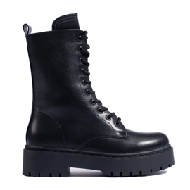 W. Potocki Černé dámské tašky na platformě Potocki černý