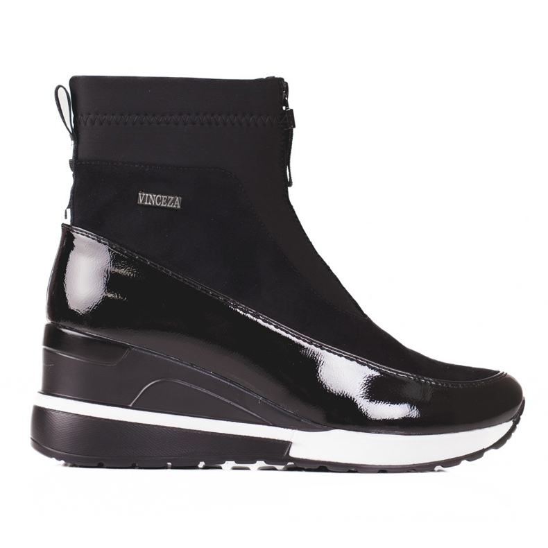 Dámské sportovní boty na klínku Vinceza černá