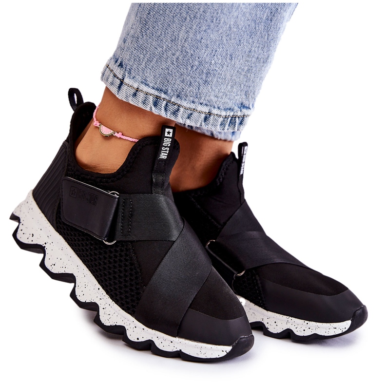 Dámské tenisky Big Star KK274547 Černé černá