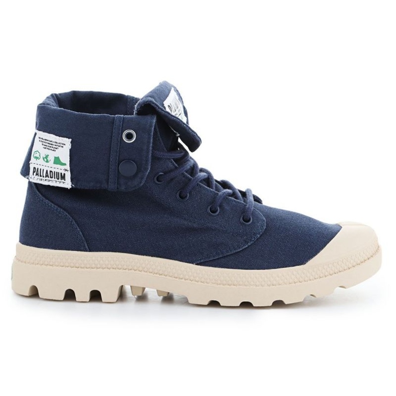 Boty Palladium Baggy Organic U Mood Indigo M 76633-458-M modrý