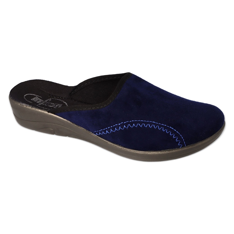 Befado Stippers Papci Bamboo Women PU 552D019 Navy Blue modrý Befado Stippers Papci Bamboo Women PU 552D019 Navy Blue modrý