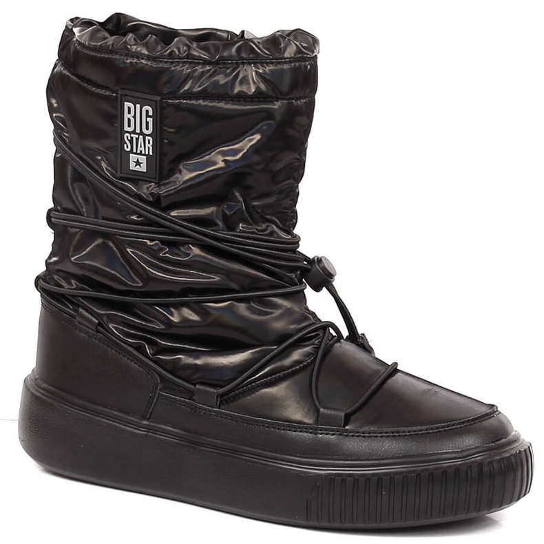 Sněhule metalické, nazouvací černé Big Star KK274193 černá