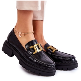 Dámská kožená obuv La.Fi 210031B-XC Černá černý