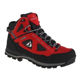 Boty Bergson W Kakka Mid Stx W BRG00025-RD červený