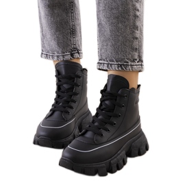 Černé dámské boty Nurbi černý