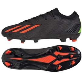 Kopačky Adidas X Speedportal.3 Fg GW8453 černá černá Kopačky Adidas X Speedportal.3 Fg GW8453 černá černá
