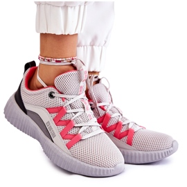 Dámská sportovní obuv Sneakers Big Star KK274060 Šedá