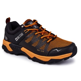 Pánská sportovní obuv Trappers Memory Foam Big Star KK174107 Orange pomerančový