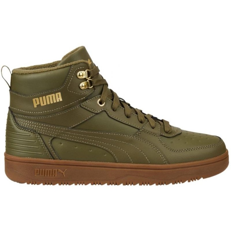 Boty Puma Rebound Rugged M 387592 03 zelená Boty Puma Rebound Rugged M 387592 03 zelená