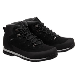 Černé pánské zateplené kozačky McKeylor černý