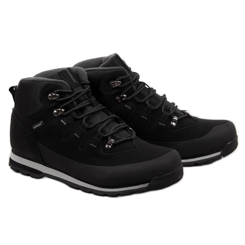 Černé zateplené boty pro mládež McKeylor černá