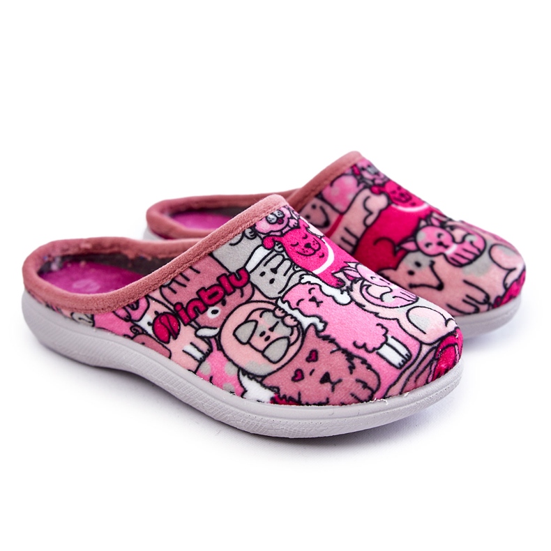 Dětské pantofle Inblu B9000046 Růžové růžový