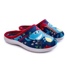 Dětské pantofle Inblu B9000049 Navy Blue červený námořnická modř modrý