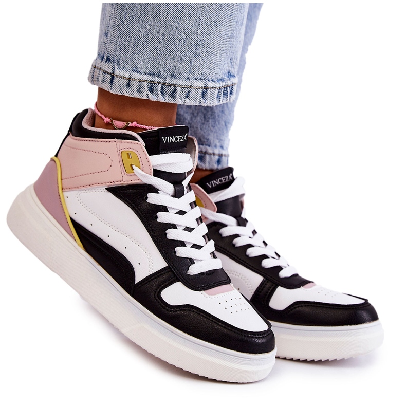 Vinceza Dámská vysoká sportovní obuv Multicolor Silje vícebarevný