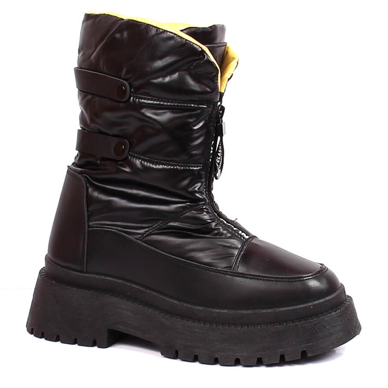 Černé prošívané dámské sněhule Vinceza černá