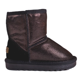 Dívčí hnědé sněhule hnědý