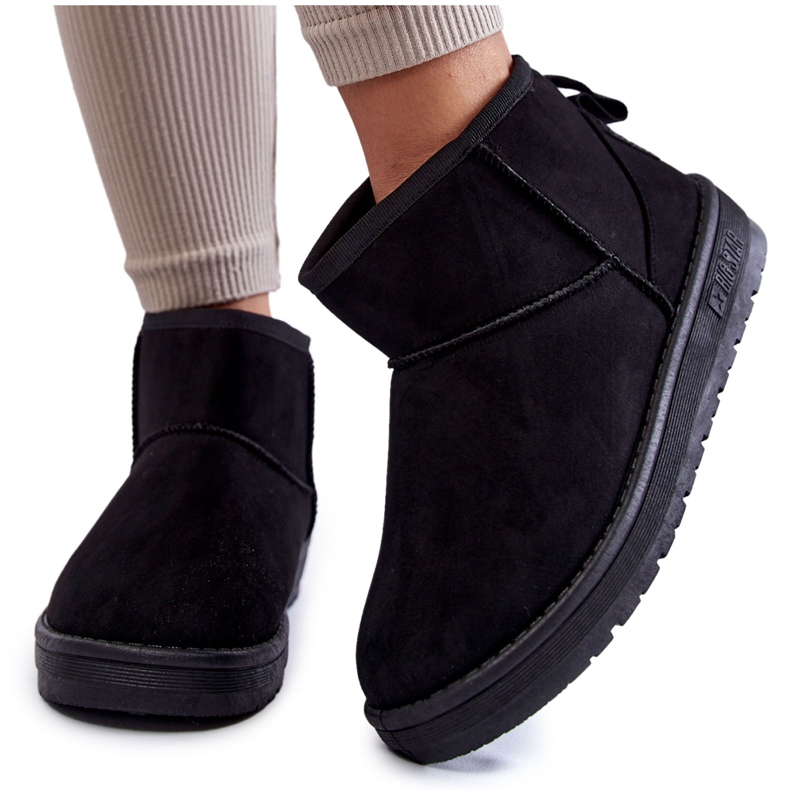 Dámské zateplené sněhule Big Star KK274288 Black černá