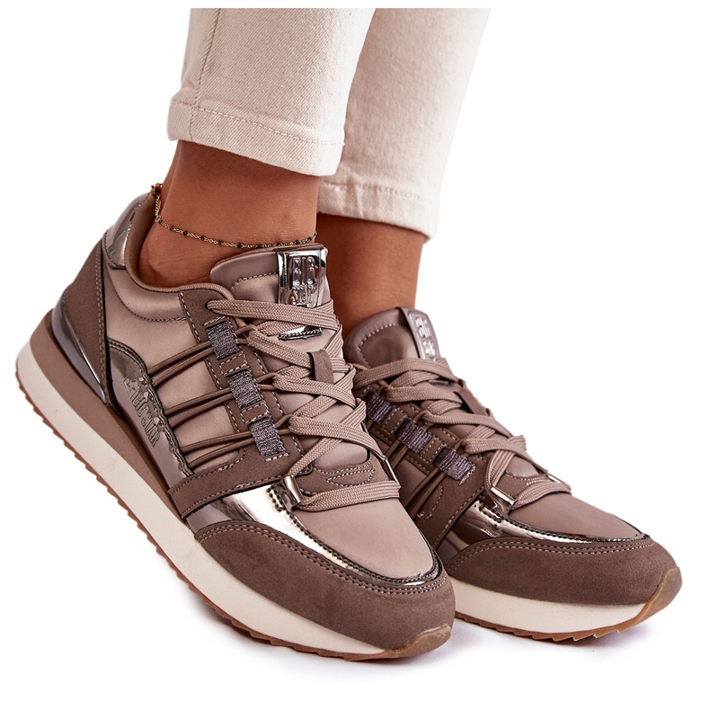 Módní dámská sportovní obuv Big Star KK274112 tmavě šedá