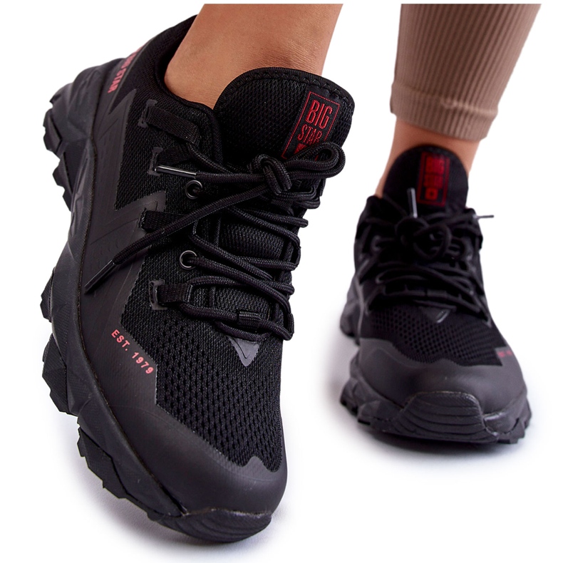 Dámské tenisky Memory Foam System Big Star KK274211 Black černá