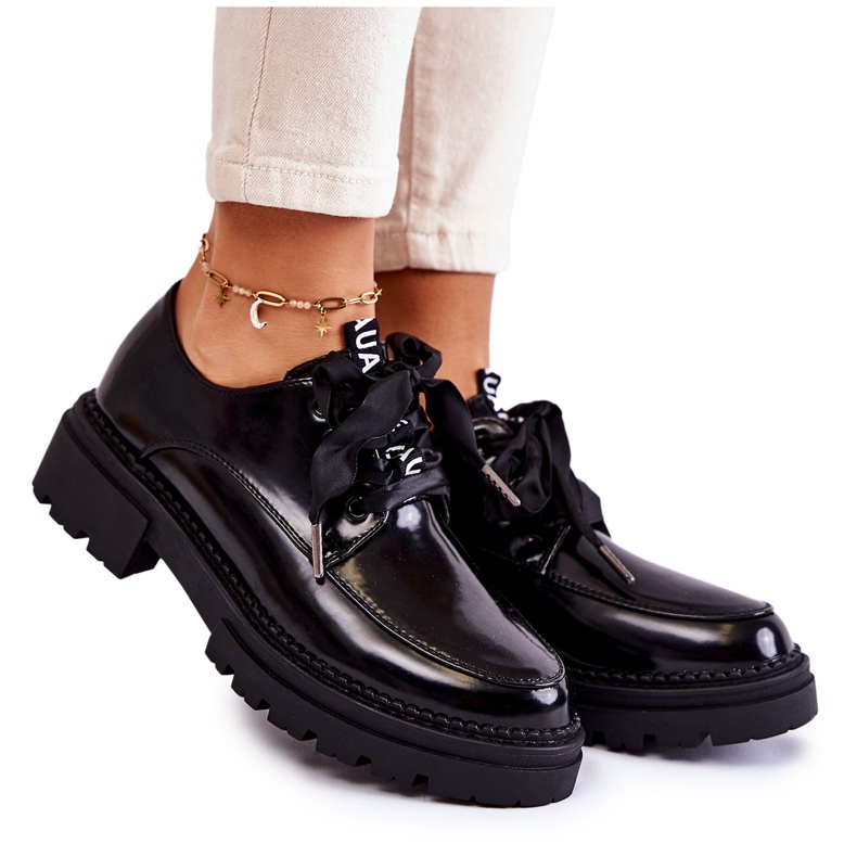 Dámské Lakované Boty La.Fi 210004B-NL Černá