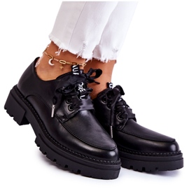 Dámské kožené boty La.Fi 210004B-PU Černá černý