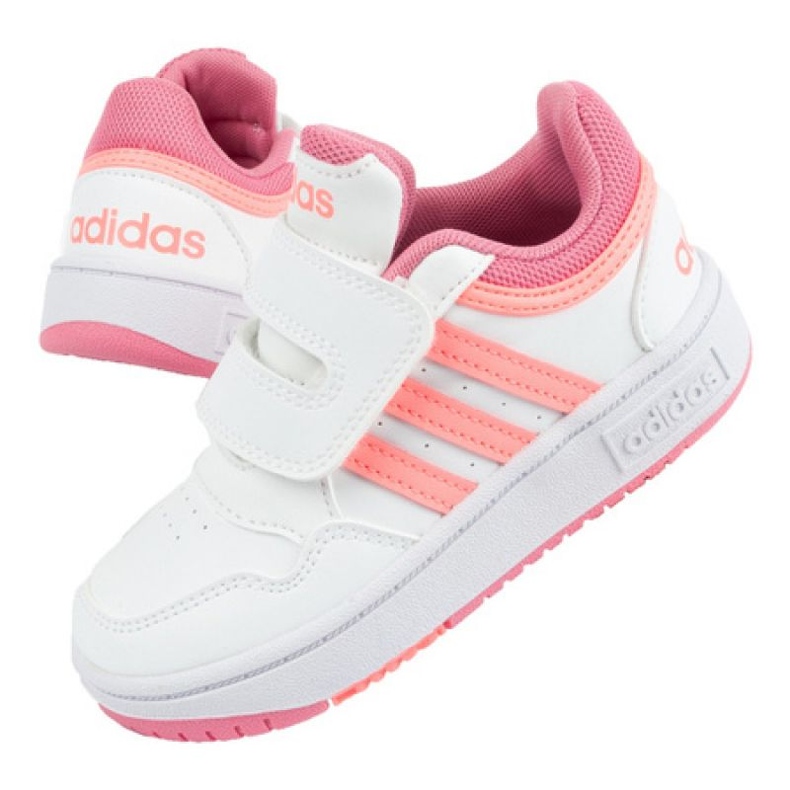 Sportovní boty Adidas Hoops 3.0 GW0440 bílý