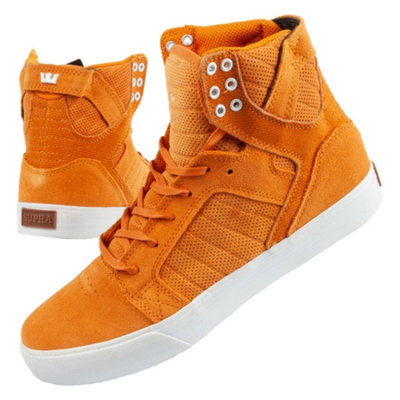 DC Tenisky Supra Skytop M 08003-298 oranžový
