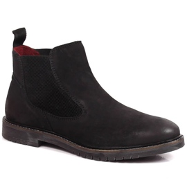 Nazouvací Chelsea Boots Bugatti M INT1795 černý