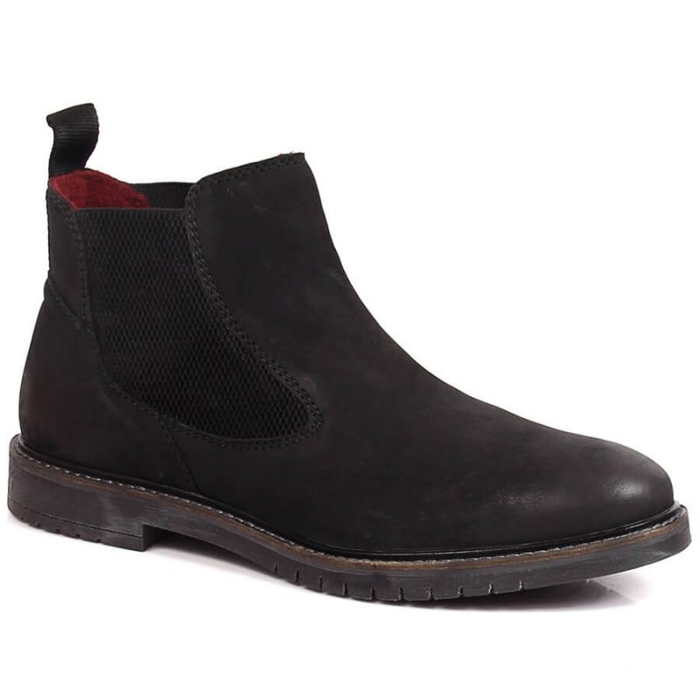 Nazouvací Chelsea Boots Bugatti M INT1795 černá Nazouvací Chelsea Boots Bugatti M INT1795 černá