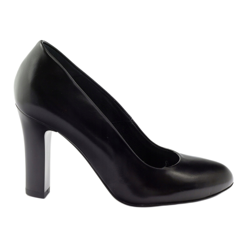 Edeo Černá Pumpy Na Sloupu