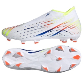 Kopačky Adidas Predator Edge.3 Ll Fg M GW0999 bílý bílý Kopačky Adidas Predator Edge.3 Ll Fg M GW0999 bílý bílý