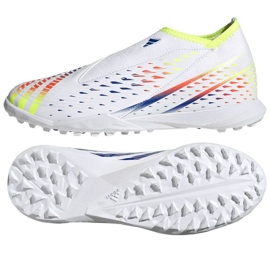 Kopačky Adidas Predator Edge.3 Ll Tf Jr GV8490 bílý bílý