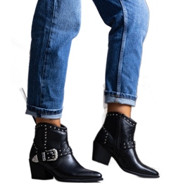 Černé kovbojské boty Zoila černý