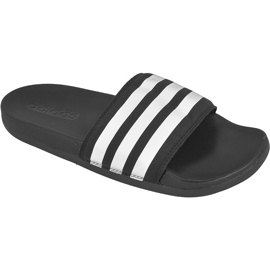 Adidas Adilette Cloudfoam Ultra Stripes Slides W S80420 bílý černý